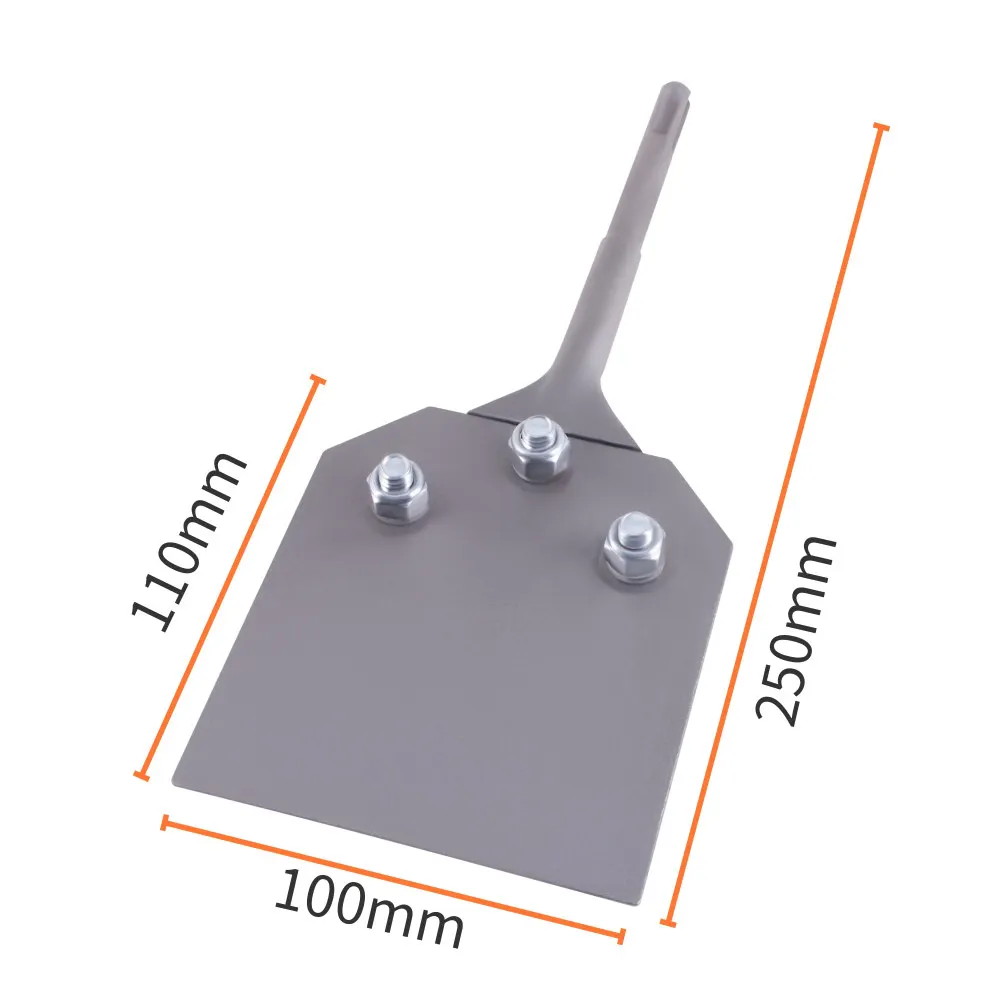 SDS Plus Chisel Floor Scraper 4 Inch Wide Tile Thinset Scaling Chisel Wall Scraper Works with Rotary Hammer