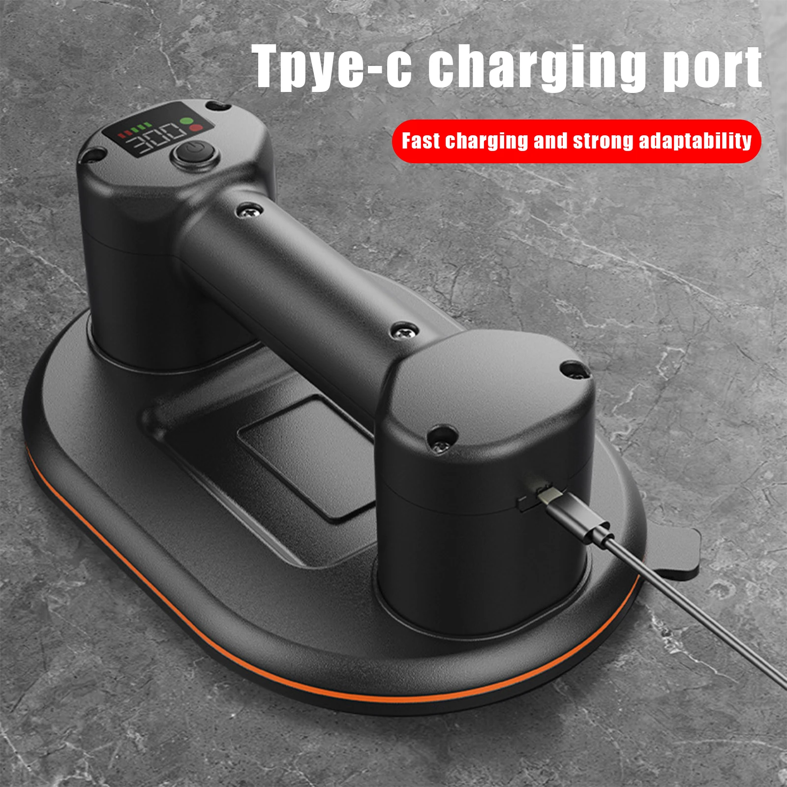 300KG Load Heavy-Dumb Smart Display wide Electric Vacuum Suction Cup Glass Tile life fter mAh Vacuum Suckers faculting Tool