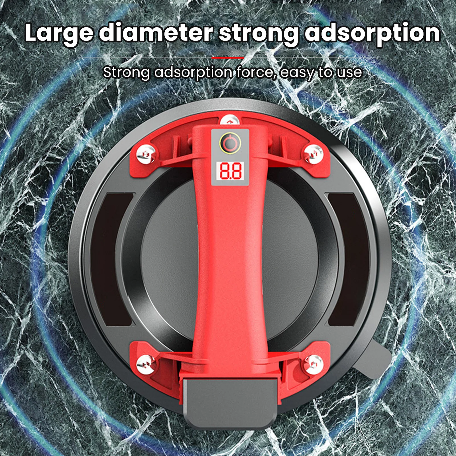 New Intelligent Display Industrial Grade Electric 300KG Vacuum Suction Cup Load Heavy Duty Granite Tile Glass Lifter Dual motors New Intelligent Display Industrial Grade Electric 300KG Vacuum Suction Cup Load Heavy Duty Granite Tile Glass Lifter Dual motors