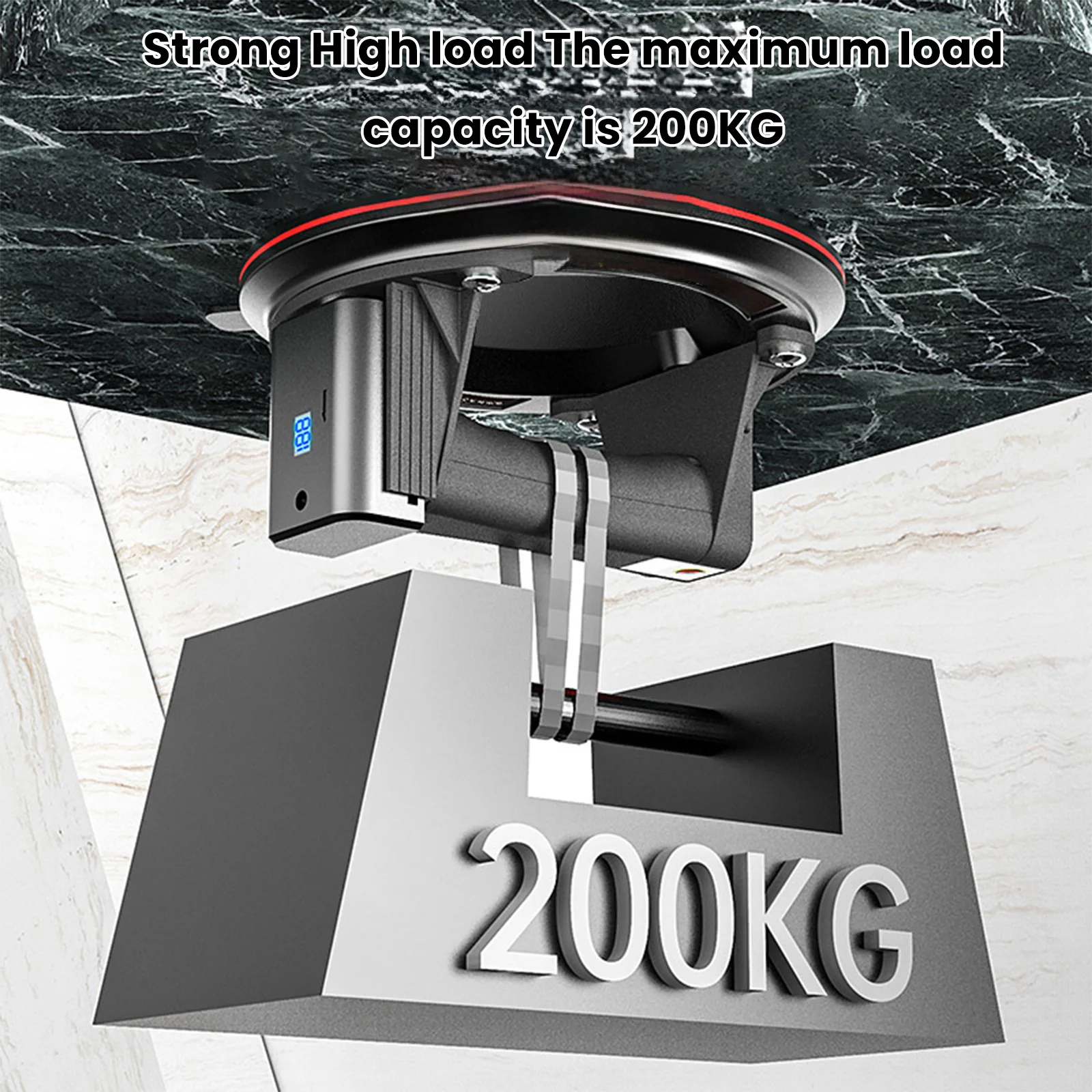 New Intelligent Display Industrial Grade Electric 300KG Vacuum Suction Cup Load Heavy Duty Granite Tile Glass Lifter Dual motors New Intelligent Display Industrial Grade Electric 300KG Vacuum Suction Cup Load Heavy Duty Granite Tile Glass Lifter Dual motors