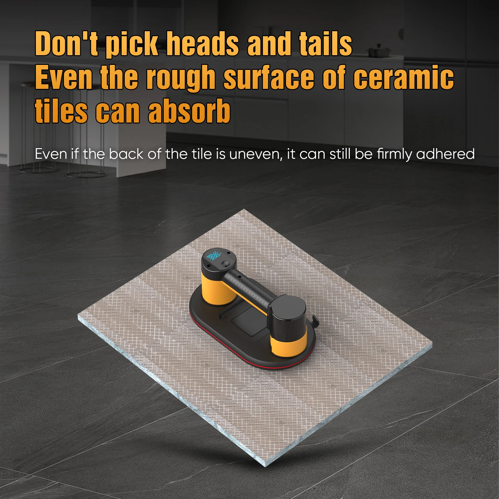 New Intelligent Display Industrial Grade Electric 300KG Vacuum Suction Cup Load Heavy Duty Granite Tile Glass Lifter Dual motors New Intelligent Display Industrial Grade Electric 300KG Vacuum Suction Cup Load Heavy Duty Granite Tile Glass Lifter Dual motors