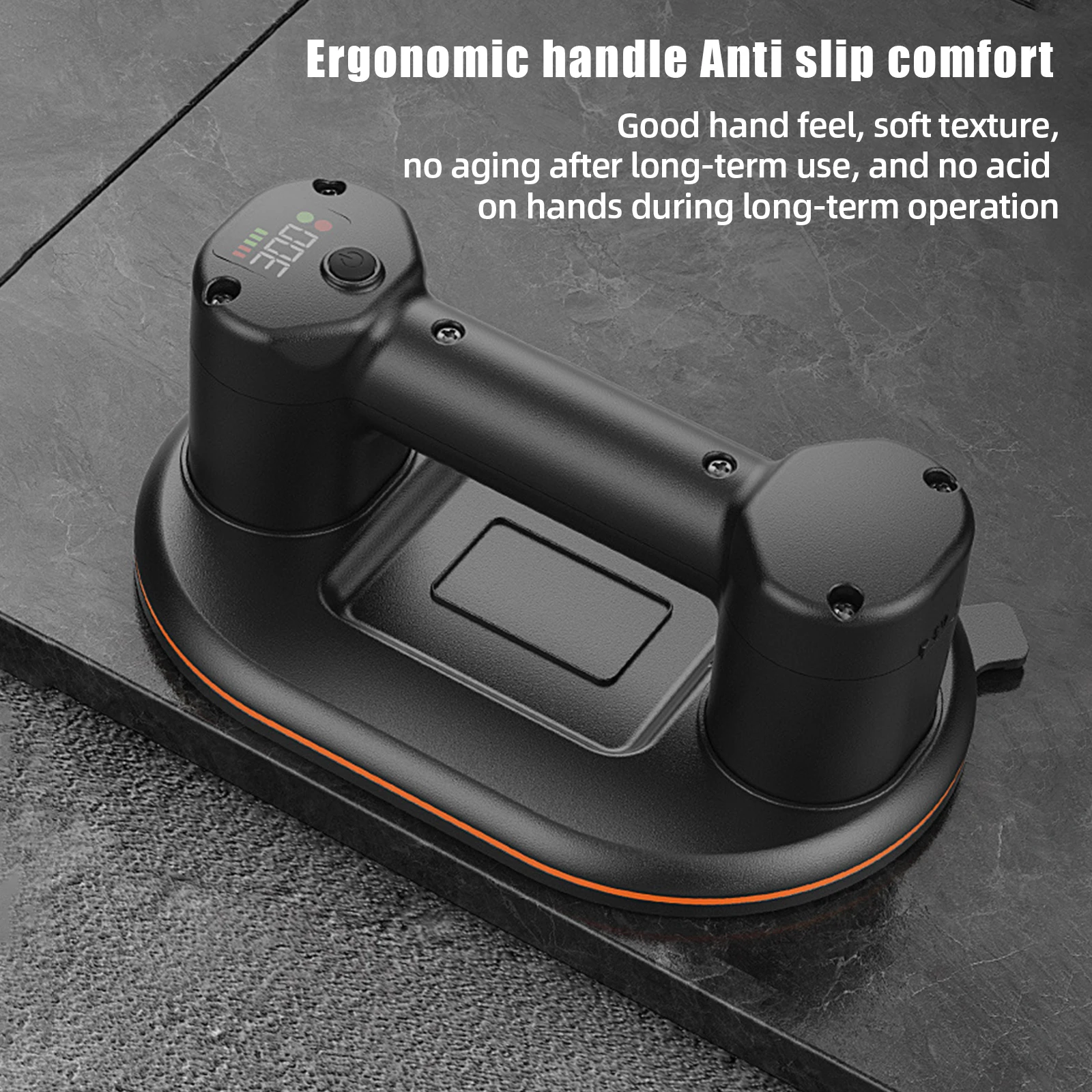 New Intelligent Display Industrial Grade Electric 300KG Vacuum Suction Cup Load Heavy Duty Granite Tile Glass Lifter Dual motors New Intelligent Display Industrial Grade Electric 300KG Vacuum Suction Cup Load Heavy Duty Granite Tile Glass Lifter Dual motors