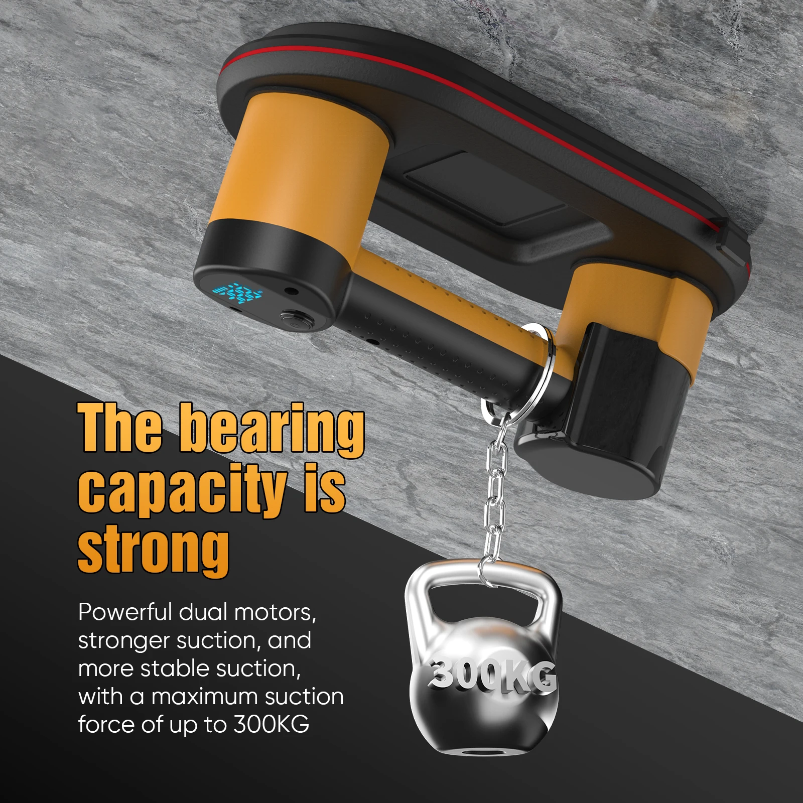 New Intelligent Display Industrial Grade Electric 300KG Vacuum Suction Cup Load Heavy Duty Granite Tile Glass Lifter Dual motors New Intelligent Display Industrial Grade Electric 300KG Vacuum Suction Cup Load Heavy Duty Granite Tile Glass Lifter Dual motors