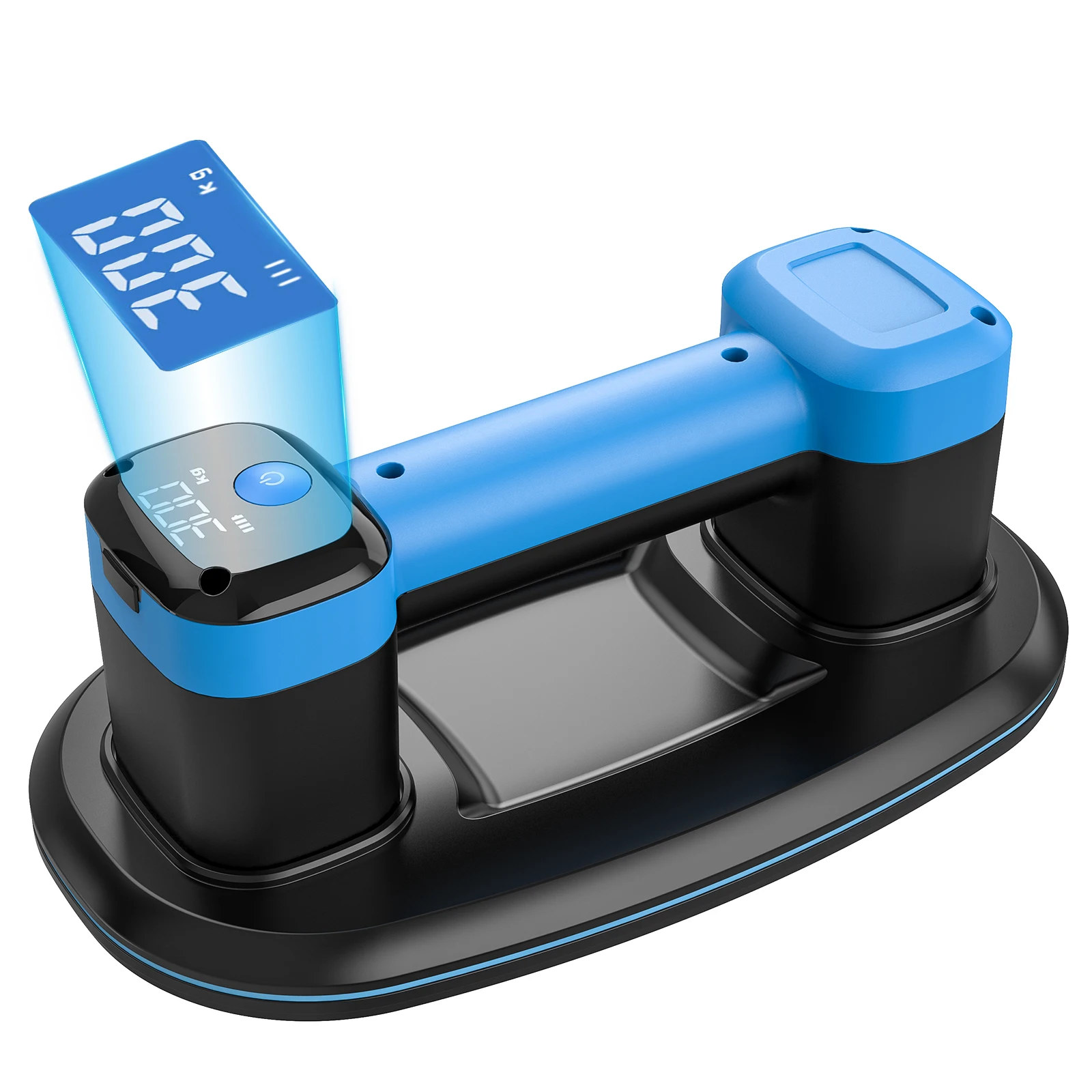 300KG Electric Vacuum Suction Cup 3600mAh Intelligent Display Ceramic Tile Glass Vacuum Suction Cup Lifting Tool