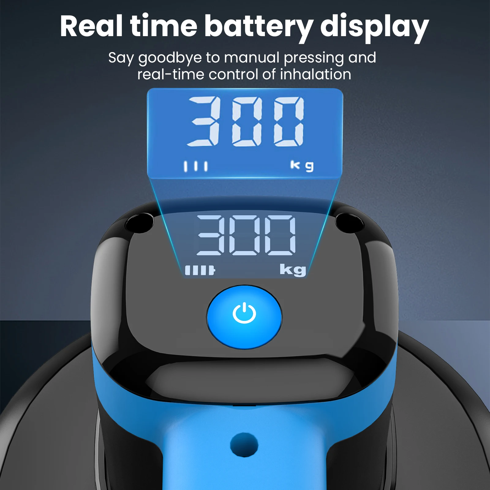 300KG Electric Vacuum Suction Cup 3600mAh Intelligent Display Ceramic Tile Glass Vacuum Suction Cup Lifting Tool